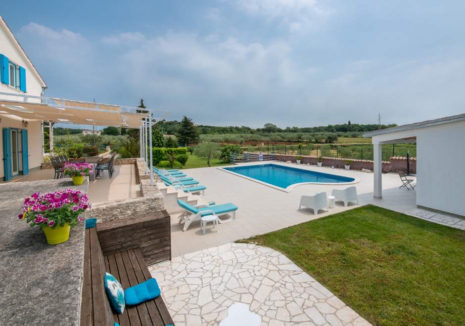 Villa Tanga near Rovinj with private pool and garden for 8 persons 