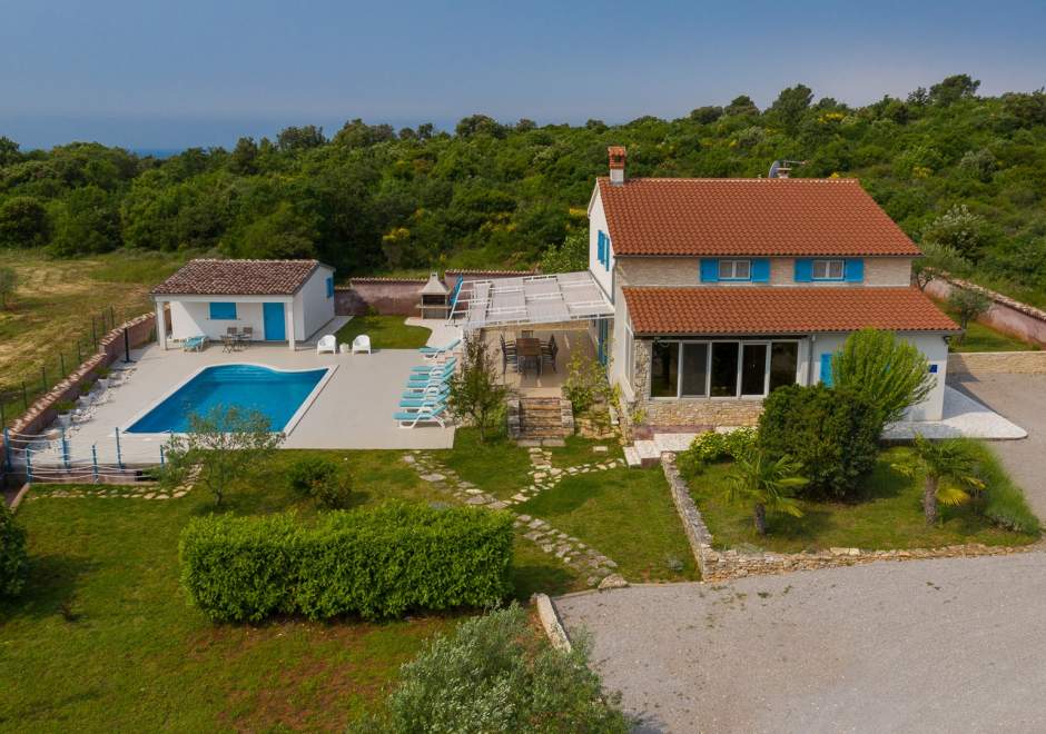 Villa Tanga near Rovinj with private pool and garden for 8 persons 