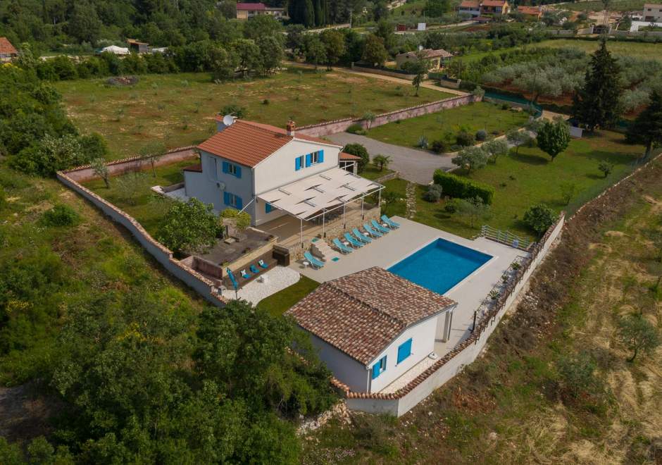 Villa Tanga near Rovinj with private pool and garden for 8 persons 