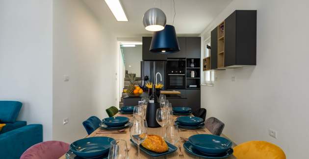Modern three bedroom villa ROSMARINO with pool in Svetvinčenat