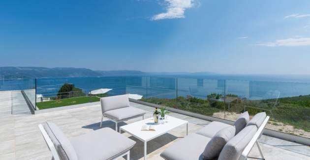 Villa Atrium con vista mare, piscina privata, jacuzzi, palestra e sauna