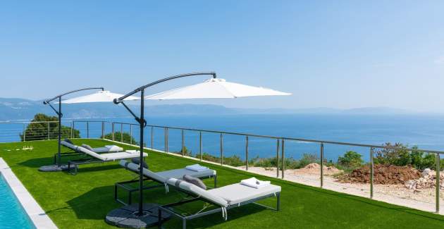 Villa Atrium con vista mare, piscina privata, jacuzzi, palestra e sauna