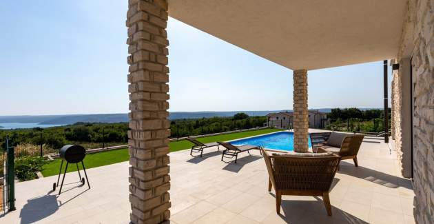 Diminici Villas / 5 bedroom villa with pool and panoramic sea view 3F