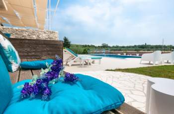 Villa Tanga near Rovinj with private pool and garden for 8 persons 
