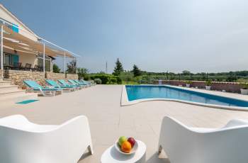 Villa Tanga near Rovinj with private pool and garden for 8 persons 
