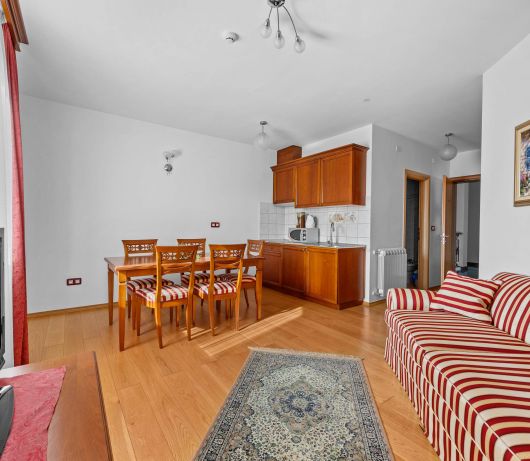 Two-bedrooms apartment with balcony at Villa Armin