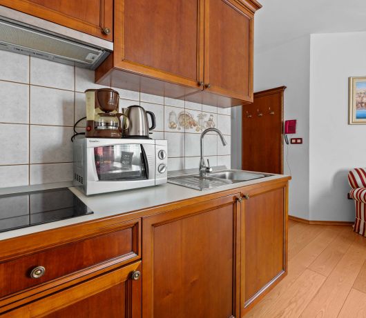 Two-bedrooms apartment with balcony at Villa Armin