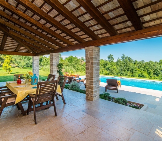 Rustic Villa Benina Rossa 1 with huge garden