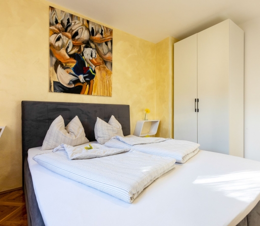 EventHouse / Apartment mit zwei Schlafzimmern, mit Balkon und Grillplatz A2