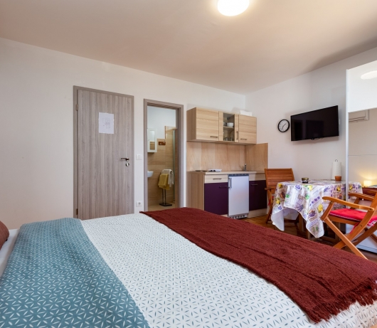Rovinj City Studio/ App with balcony, parking, kitchenette for couples A1