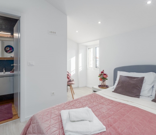 Rovinj old town stylish studio / A2 with sea view