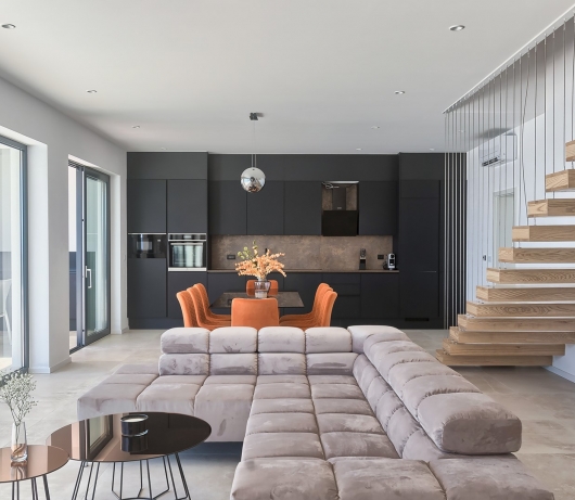Villa Ultima with sea view, private pool, jacuzzi, gym and sauna