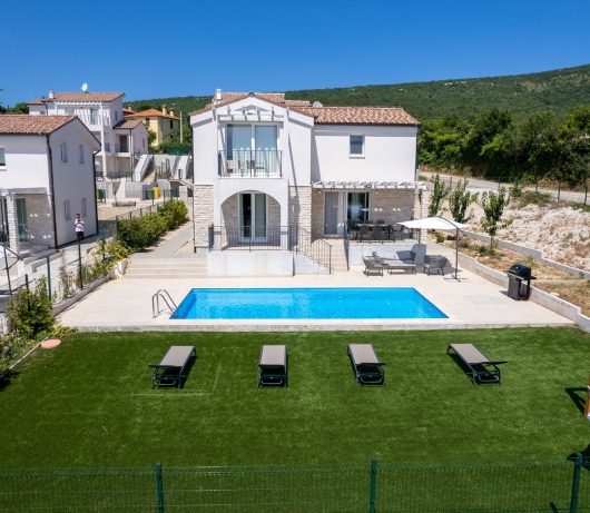 Diminici Villas / 4 bedroom villa with pool and sea view 21B