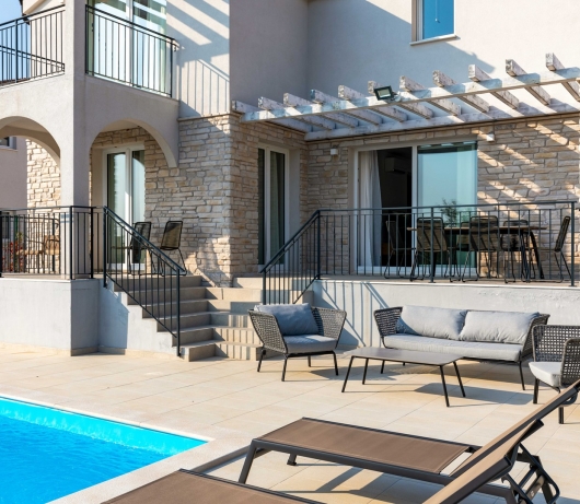 Diminici Villas / 4 bedroom villa with pool and sea view 21B