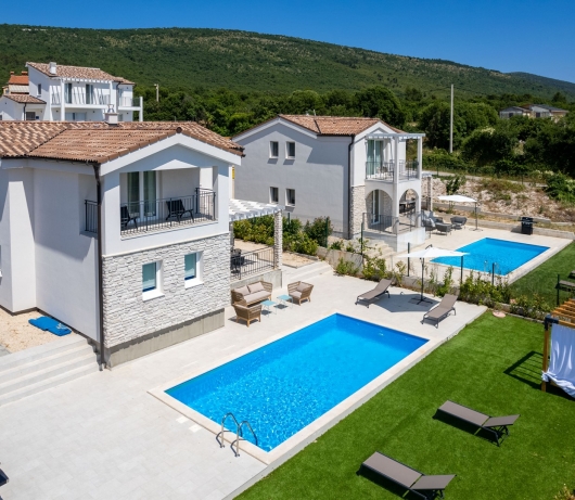 Diminici Villas / 4 bedroom villa with pool and sea view 20A