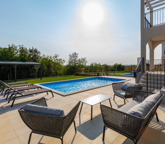 Diminici Villas / 4 bedroom villa with pool and sea view 20A