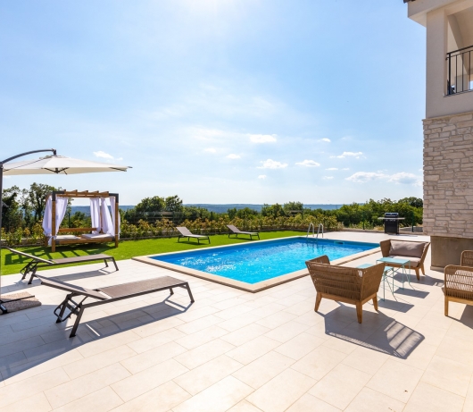 Diminici Villas / 4 bedroom villa with pool and sea view 20A