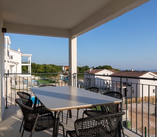 Villen Diminici / 5-Schlafzimmer-Villa mit Pool und Panoramablick auf das Meer 3F