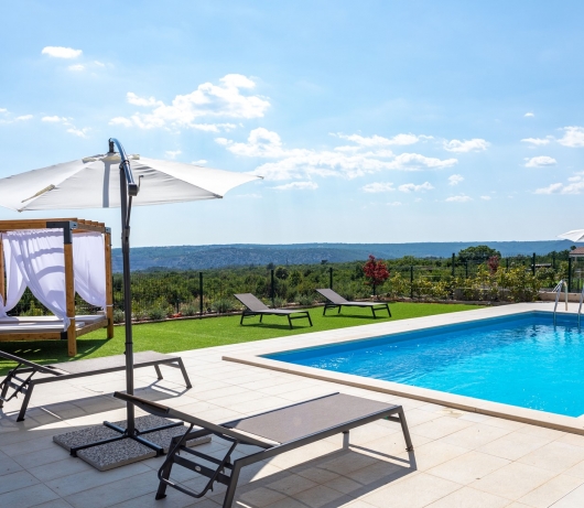 Diminici Villas / 5 bedroom villa with pool and panoramic sea view 2F