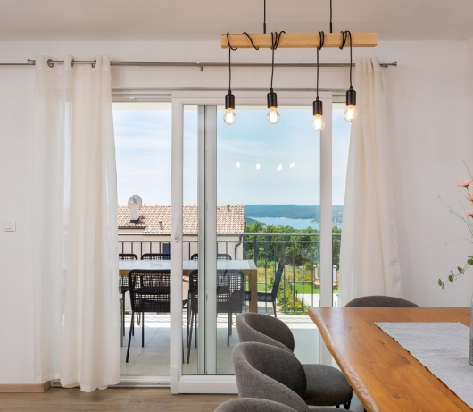 Diminici Villas / 5 bedroom villa with pool and panoramic sea view 1F