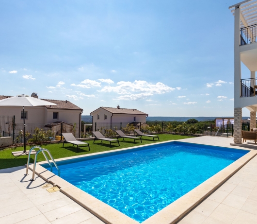 Diminici Villas / 5 bedroom villa with pool and panoramic sea view 1F