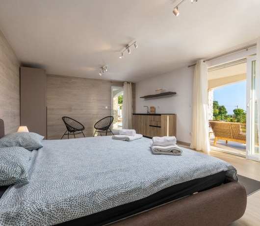Diminici Villas / 5 bedroom villa with pool and panoramic sea view 1F