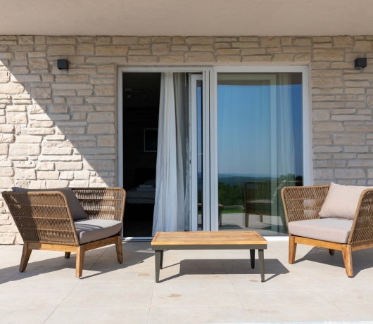 Villen Diminici / 5-Schlafzimmer-Villa mit Pool und Panoramablick auf das Meer 1F