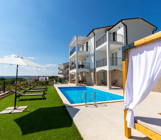Diminici Villas / 5 bedroom villa with pool and panoramic sea view 1F
