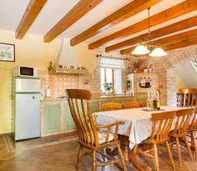 Rustic Villa Benina Rossa 1 with huge garden