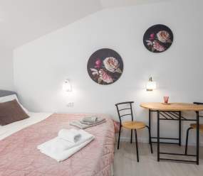 Rovinj old town stylish studio / A2 with sea view