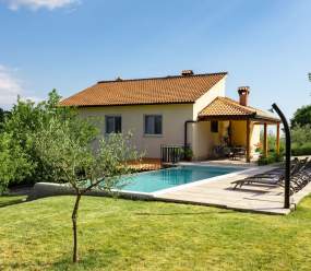 Holiday home with private pool and garden in central Istria / Tervis