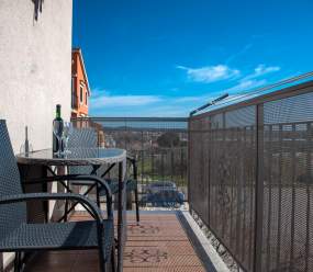 Apartments Kristina / Studio for 2 persons with terrace and private parking