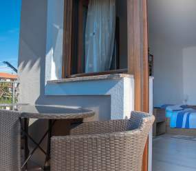 Apartments Kristina / Studio for 3 persons with terrace and private parking
