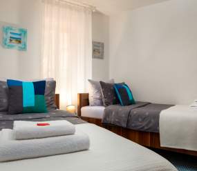 Sorgenfrei two-bedroom apartment in Rovinj Old Town