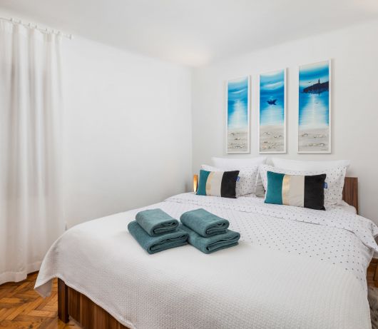 Sorgenfrei two-bedroom apartment in Rovinj Old Town
