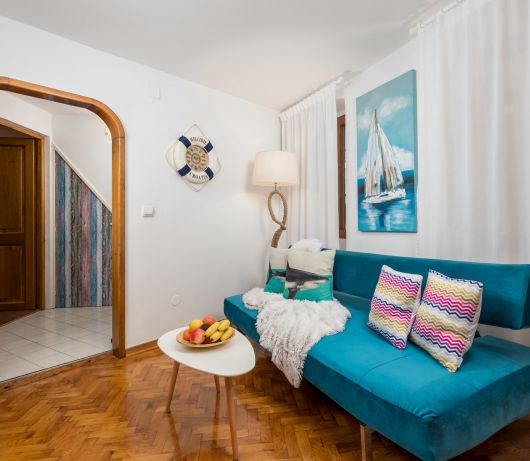 Sorgenfrei two-bedroom apartment in Rovinj Old Town
