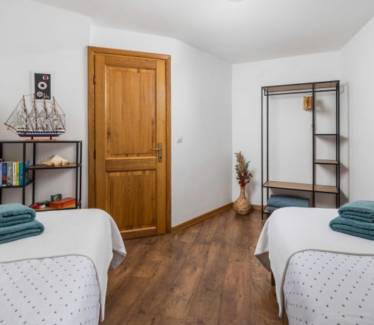 Sorgenfrei two-bedroom apartment in Rovinj Old Town